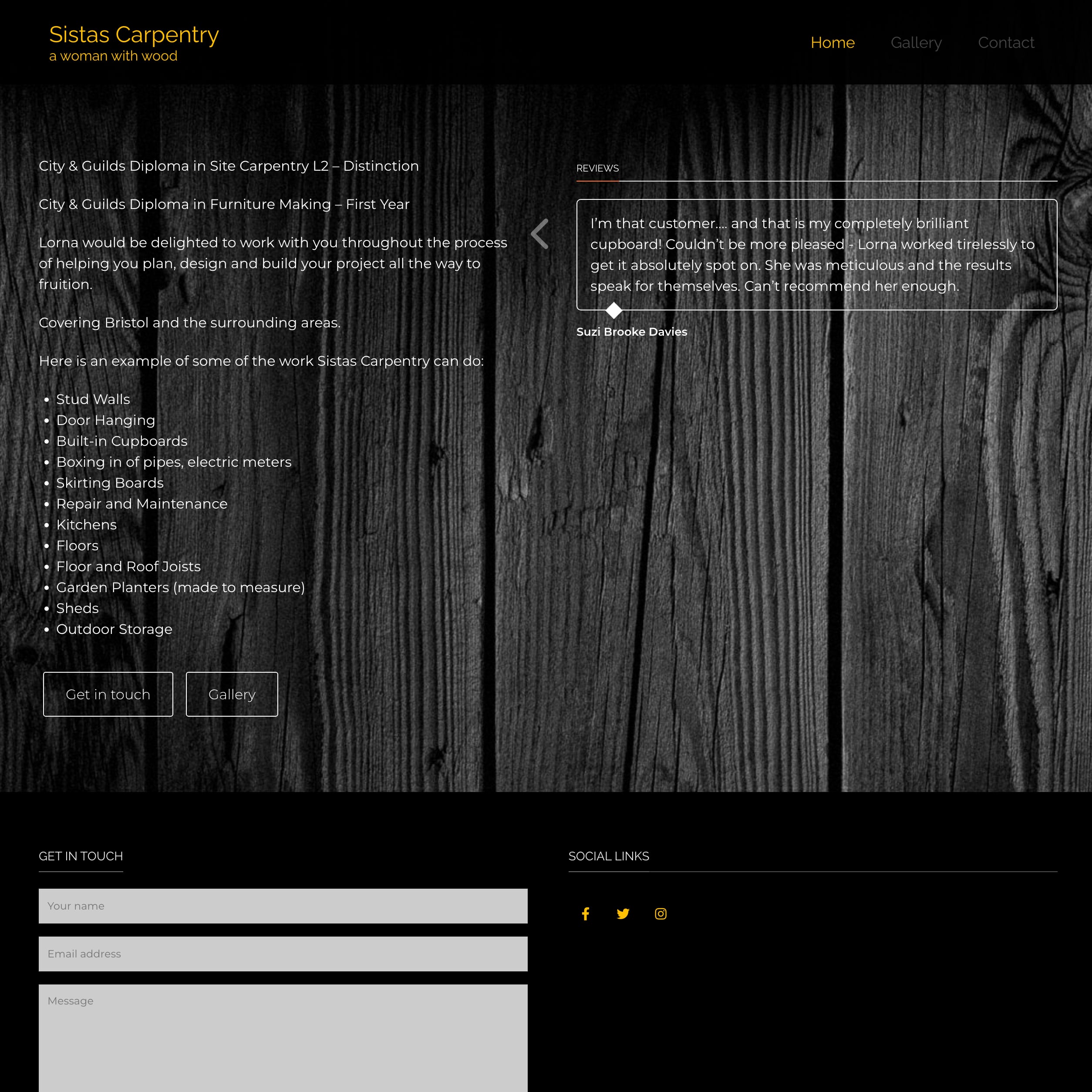 sisters carpentry